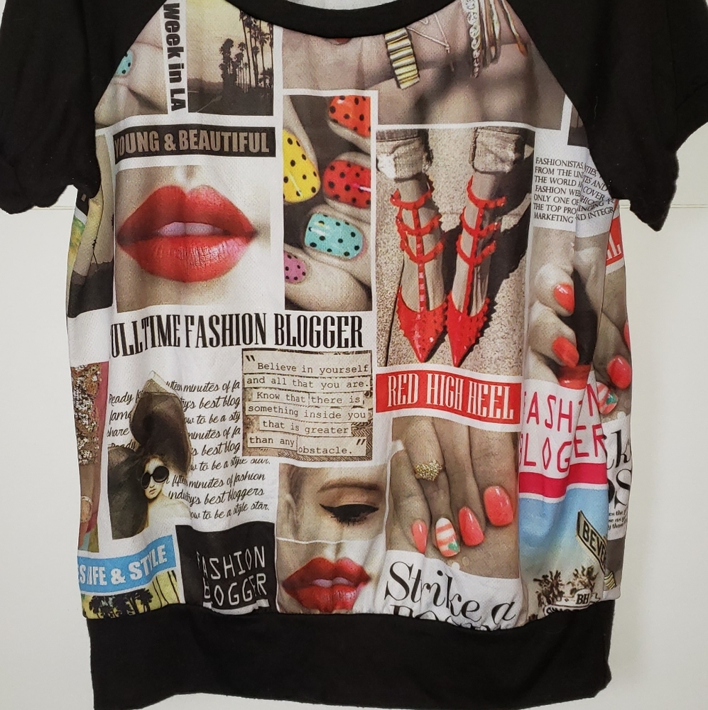 Blush Fashion Top